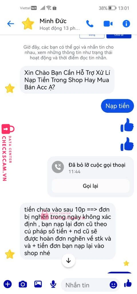 9704229201048072331 VU MINH DUC MB bị cảnh báo lừa đảo scam