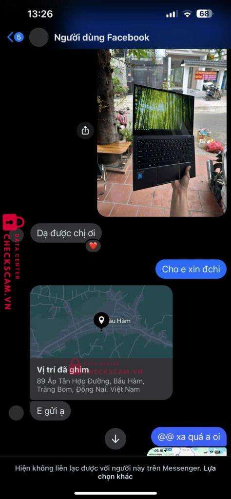 9877401 NGUYEN BAO VI ACB bị cảnh báo lừa đảo scam