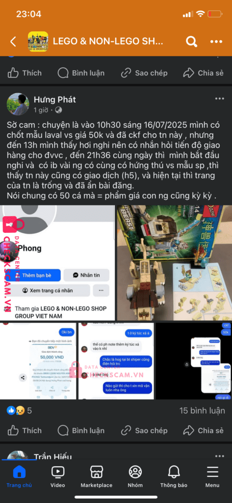 9909112008 Nguyen Anh Phong Techcombank bị cảnh báo lừa đảo scam