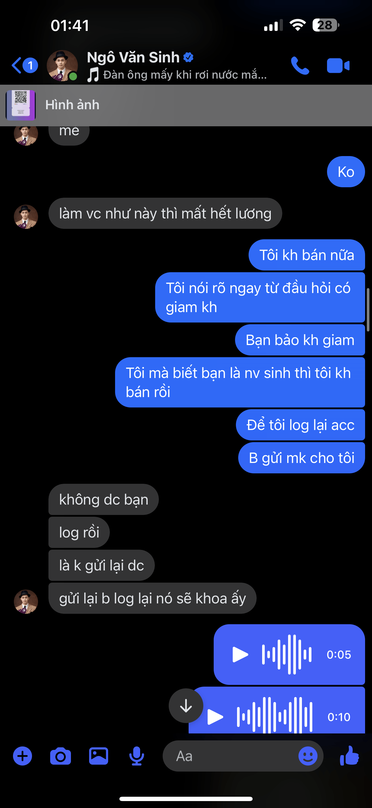 9961324447 NGO VAN SINH Vietcombank bị cảnh báo lừa đảo scam