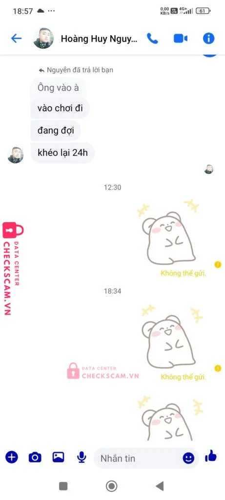 9967266987 NGUYEN HOANG HUY VCB bị cảnh báo lừa đảo scam