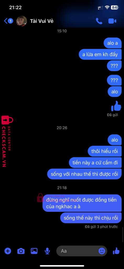 9968863817 LAM CHI TAI MB bị cảnh báo lừa đảo scam