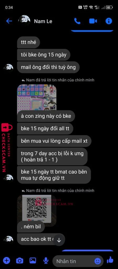 99929022008 LE HUU HOAI NAM MB Bank bị cảnh báo lừa đảo scam