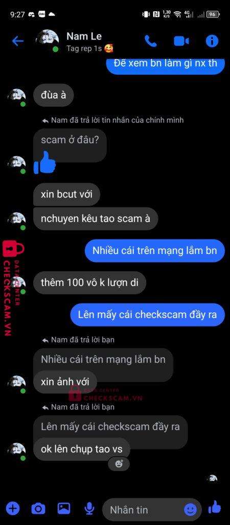 99929022008 LE HUU HOAI NAM MB Bank bị cảnh báo lừa đảo scam