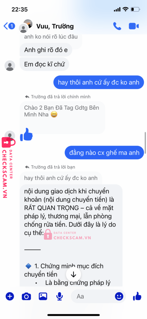 99MM25087M28000465 NGUYEN CANH TRUONG BV BANK bị cảnh báo lừa đảo scam