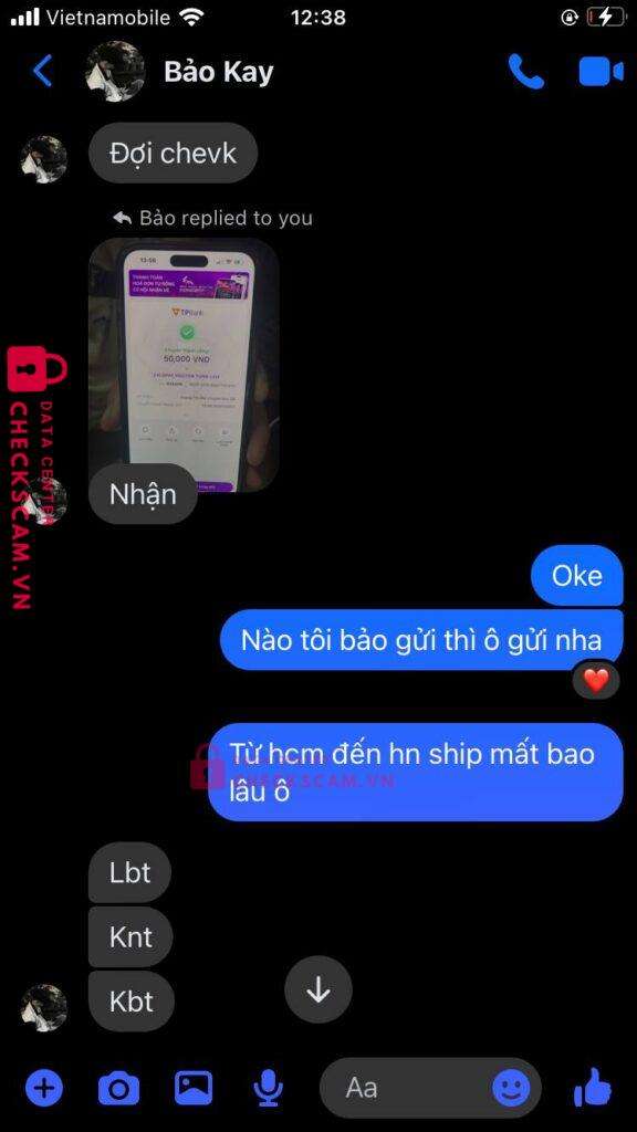 99ZP25169M07135499 NGUYEN TUNG LAM BV BANK bị cảnh báo lừa đảo scam