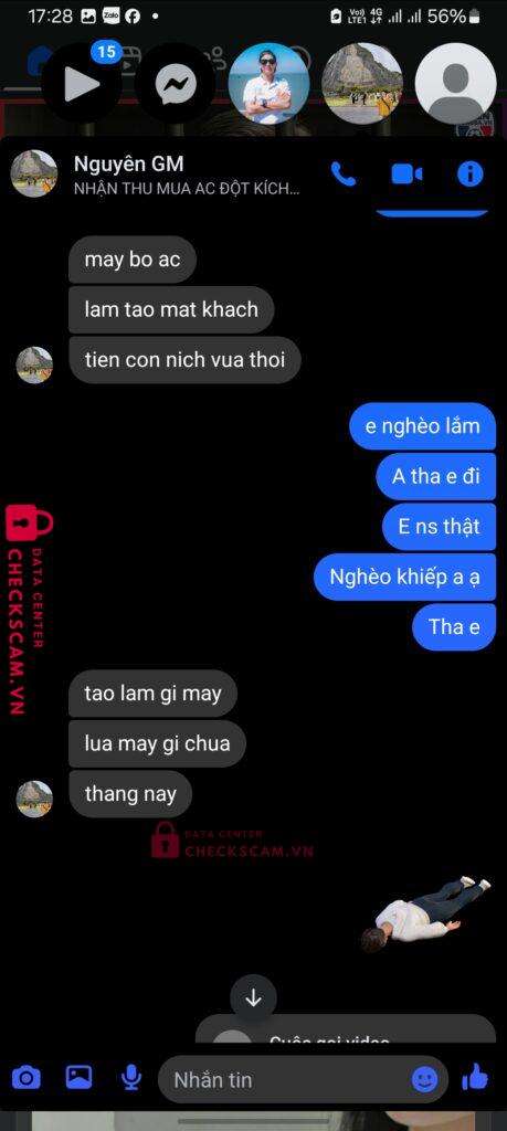 071179641 BAN SINH NGUYEN VIB bị cảnh báo lừa đảo scam
