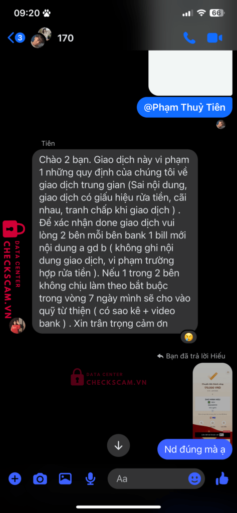 8865589919 DAO MINH HIEU bidv bị cảnh báo lừa đảo scam