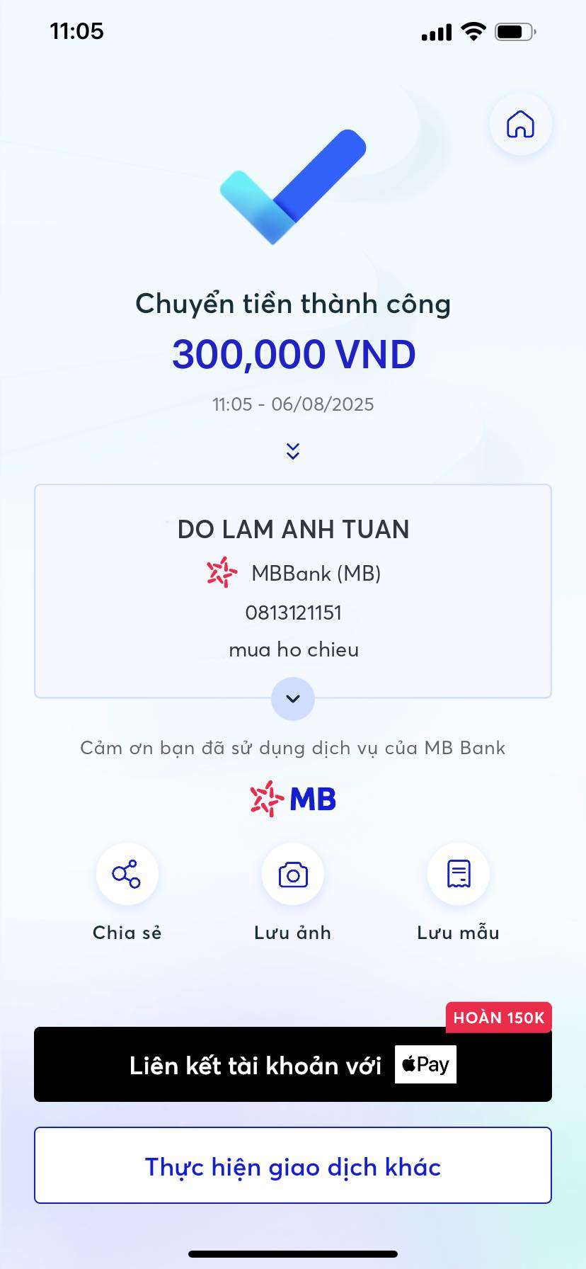 DO LAM ANH TUAN - 0813121151 - Quân Đội MB bị cảnh báo lừa đảo scam