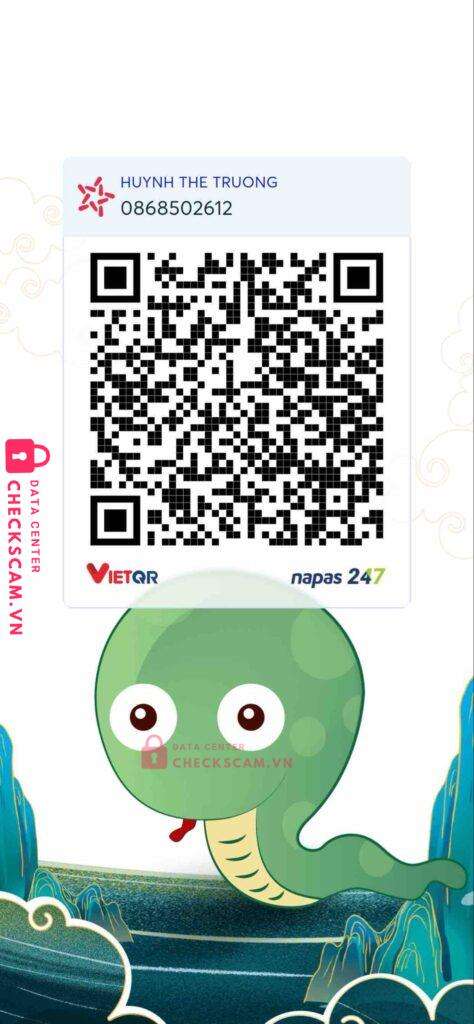 0868502612 HUYNH THE TRUONG MB BANK bị cảnh báo lừa đảo scam