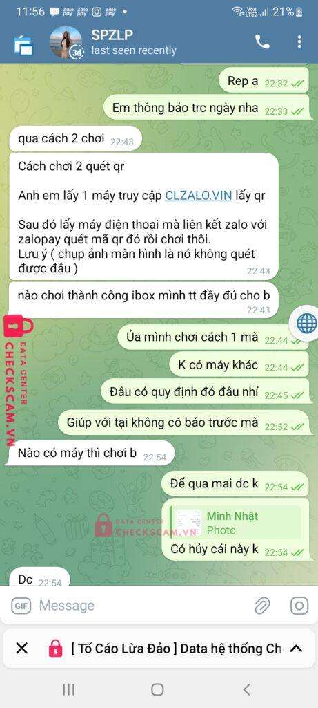 0929286041 LE THANH TUNG Zalopay bị cảnh báo lừa đảo scam