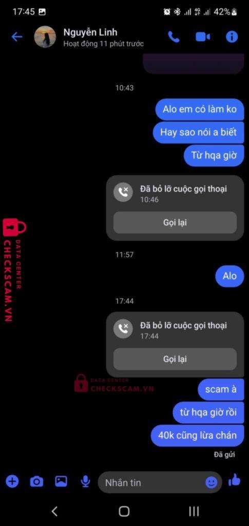 5694458899 LE THI HONG NHUNG MB Bank bị cảnh báo lừa đảo scam