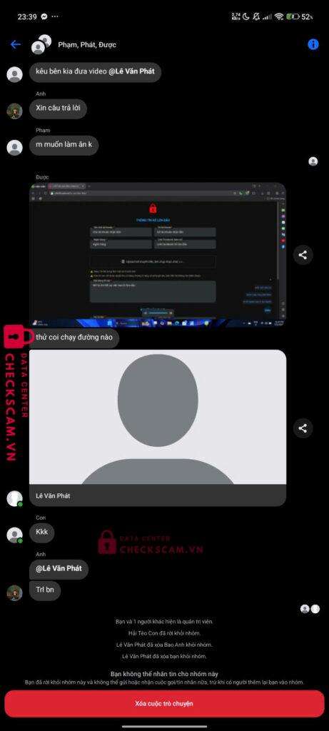 104882534362 LE VAN PHAT Viettinbank bị cảnh báo lừa đảo scam