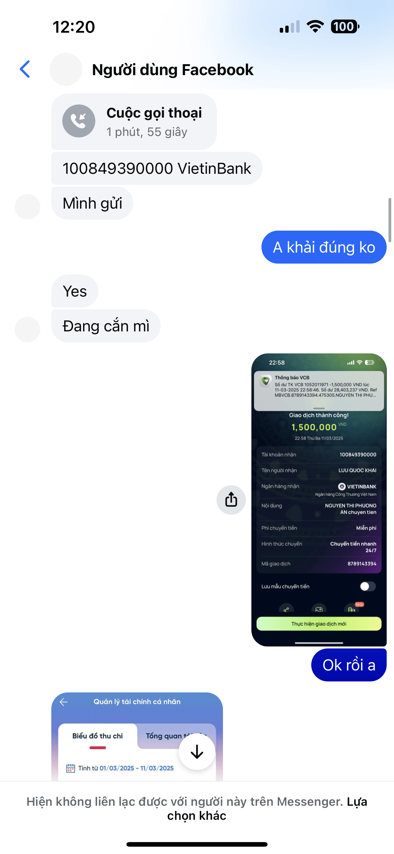 100849390000 LUU QUOC KHAI Vietinbank bị cảnh báo lừa đảo scam