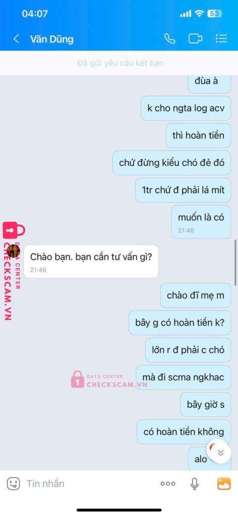 28030506050555 LY VAN DUNG techcombank bị cảnh báo lừa đảo scam