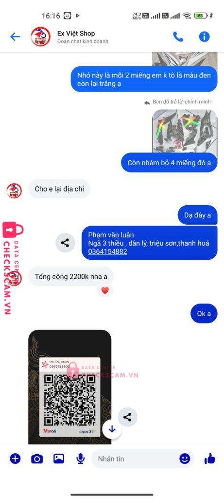 0979783903 MAI TAN CHAN MB bank bị cảnh báo lừa đảo scam