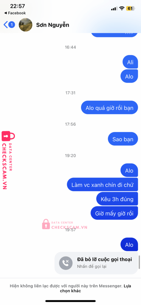 6285166166 NGUYEN BA SON Techcombank bị cảnh báo lừa đảo scam