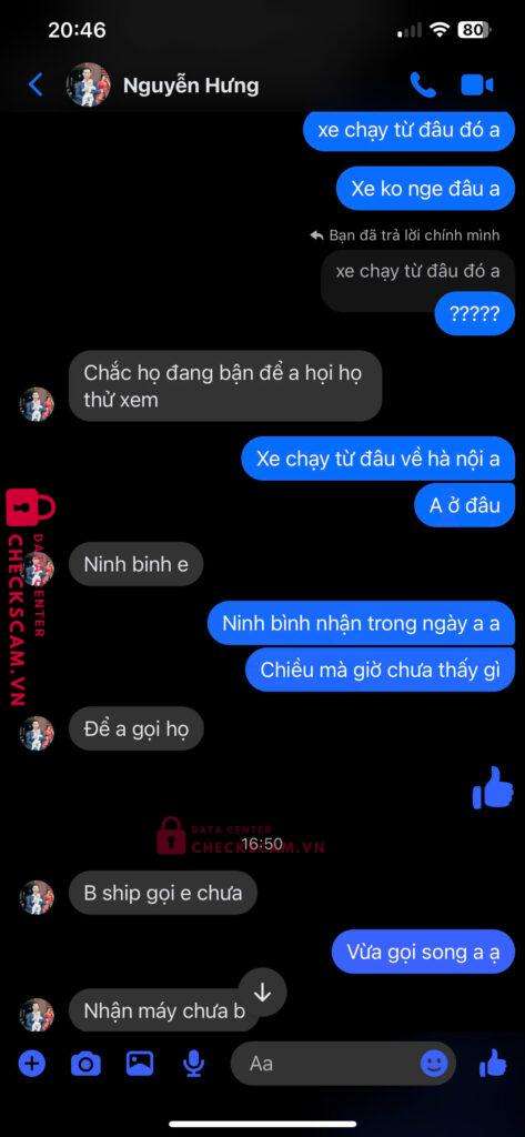 21210000343833 NGUYEN CONG HUNG MB BANK bị cảnh báo lừa đảo scam