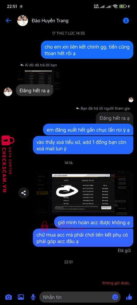 1234561872 NGUYEN CONG KIEN Techcombank bị cảnh báo lừa đảo scam