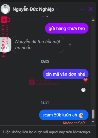 9838208558 NGUYEN DUC NGHIEP vietcombank bị cảnh báo lừa đảo scam