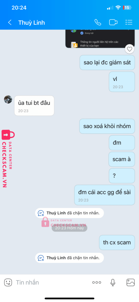 0355078834 NGUYEN HOANG YEN LINH MB BANK bị cảnh báo lừa đảo scam