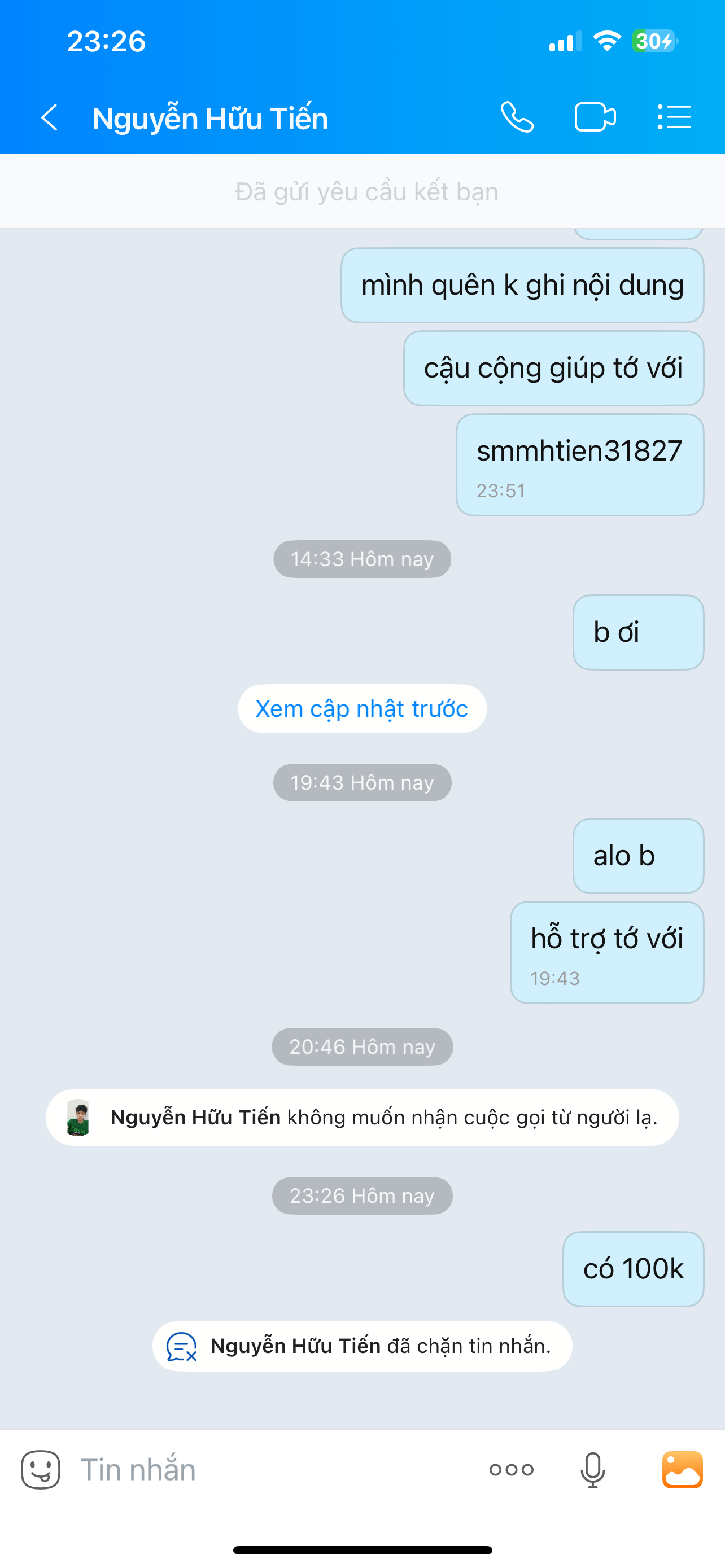 040320088999 NGUYEN HUU TIEN MB BANK bị cảnh báo lừa đảo scam