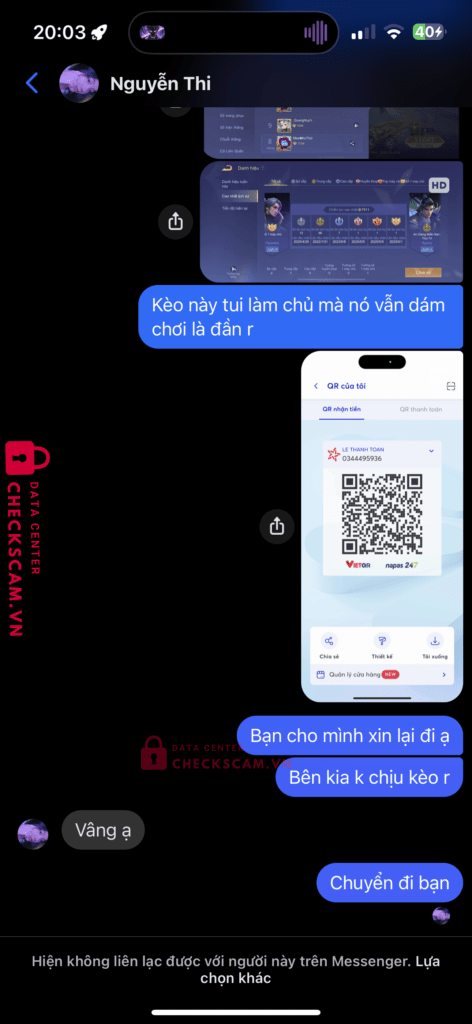 0000363504 NGUYEN KIM BACH Mb bank bị cảnh báo lừa đảo scam