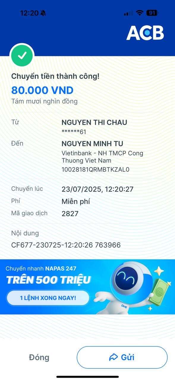 105879545313 NGUYEN MINH TU Vietinbank bị cảnh báo lừa đảo scam