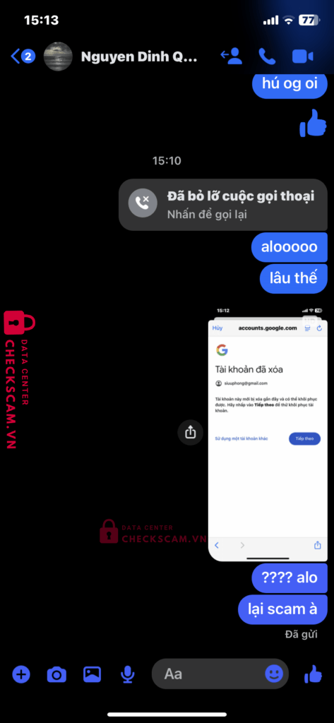 1032526827 NGUYEN THI LINH Vietcombank bị cảnh báo lừa đảo scam