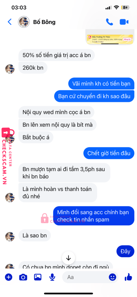 025206008994 NGUYEN THO QUOC HUONG Nam á bank bị cảnh báo lừa đảo scam