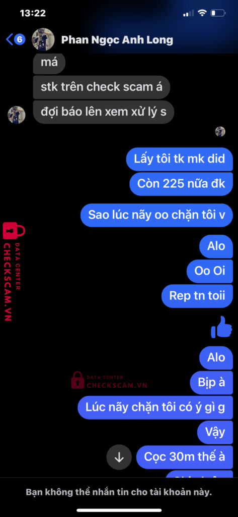 0986724157 NGUYEN TIEN DUNG VietinBank bị cảnh báo lừa đảo scam