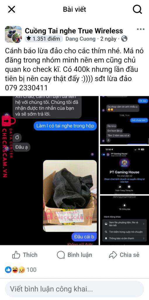 7544667 NGUYEN TRUONG THIEN PHU acb bị cảnh báo lừa đảo scam