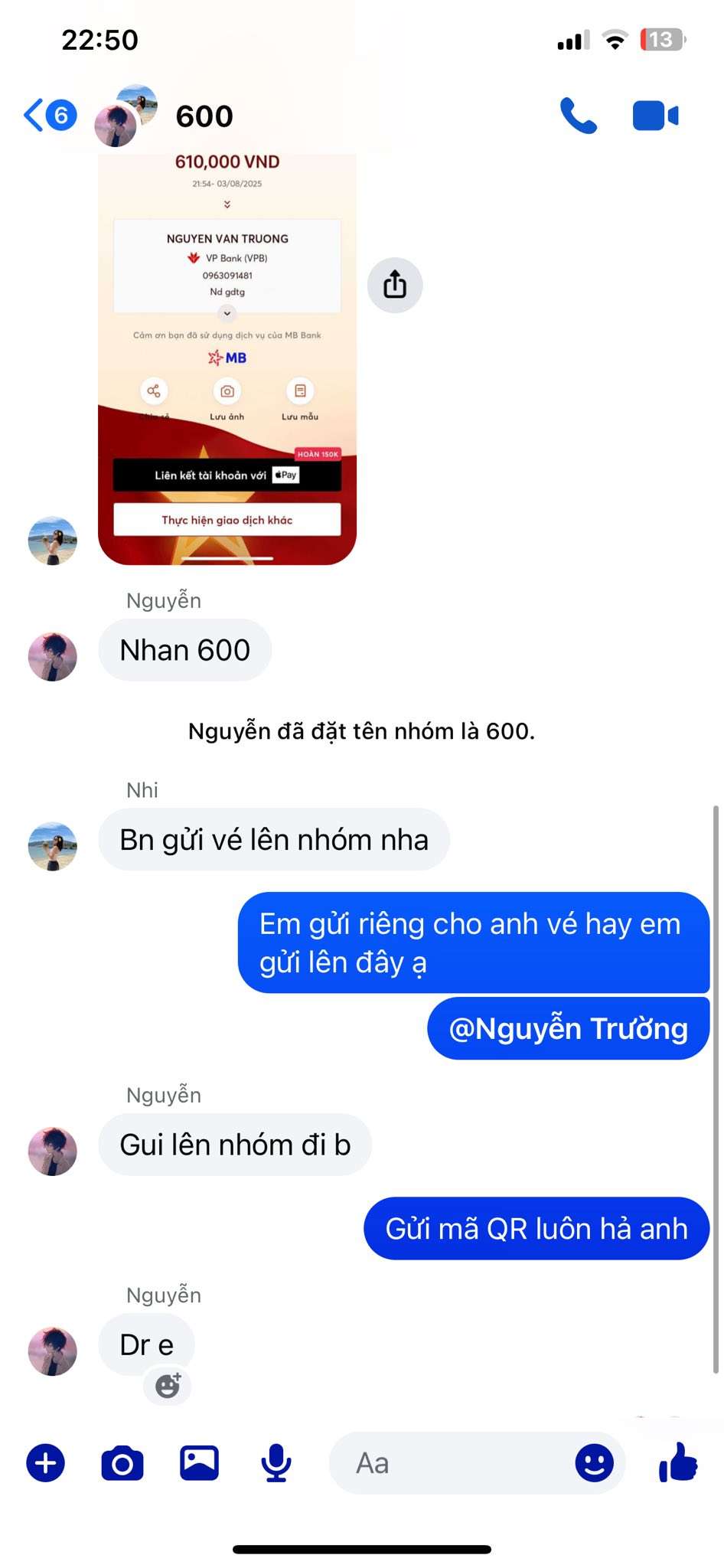 0963091481 NGUYEN VAN TRUONG VP Bank bị cảnh báo lừa đảo scam