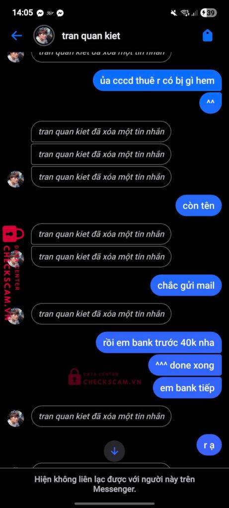 124218 NGUYEN VIET ANH MB BANK bị cảnh báo lừa đảo scam
