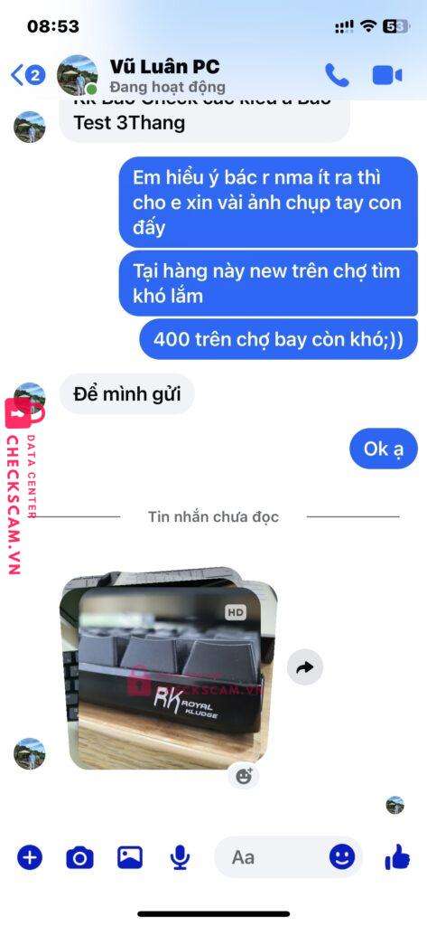 522718557 NGUYEN VU LUAN VIB bị cảnh báo lừa đảo scam