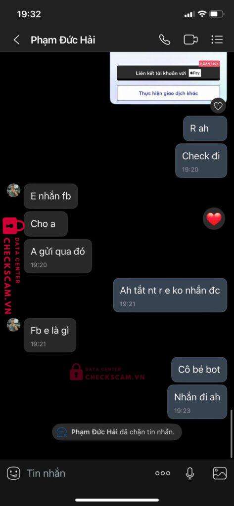 270420042004 PHAM DUC HAI Techcombank bị cảnh báo lừa đảo scam