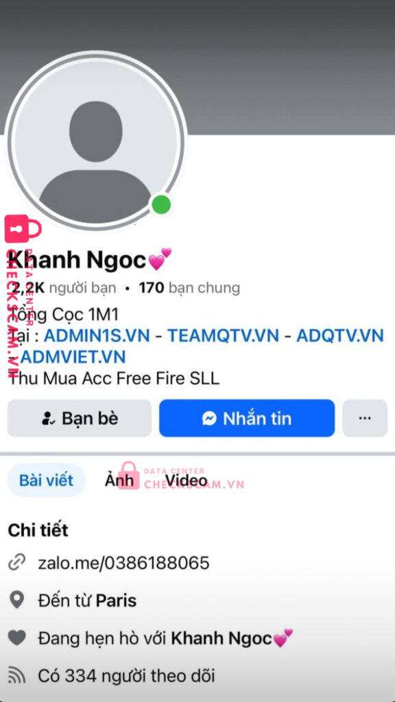 4956789789 TO KHANH NGOC MB bị cảnh báo lừa đảo scam