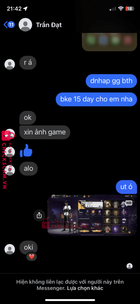 075209022353 TRAN TAN DAT MB BANK bị cảnh báo lừa đảo scam