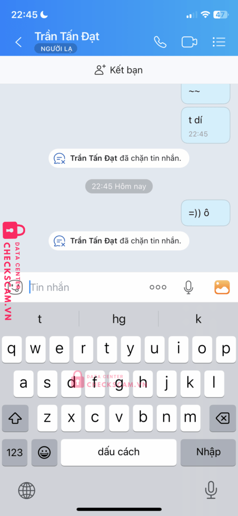 075209022353 TRAN TAN DAT MB BANK bị cảnh báo lừa đảo scam