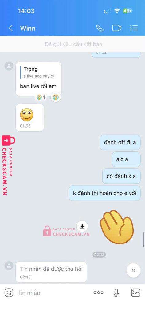 6250302007777 TRAN THANH PHONG MB BANK bị cảnh báo lừa đảo scam