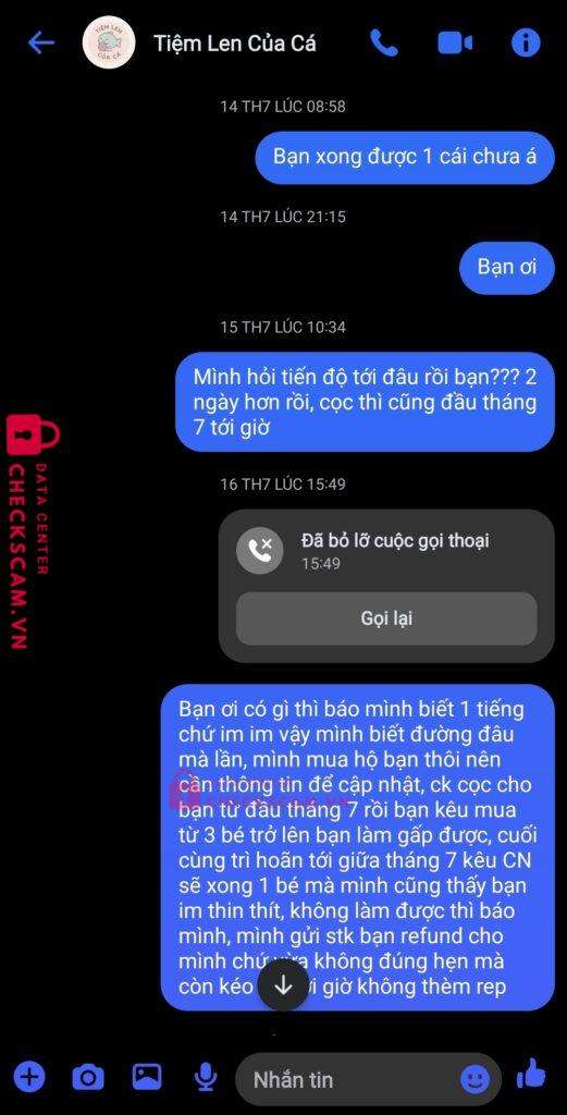 0981771807 TRAN THI NGOC Y Momo bị cảnh báo lừa đảo scam