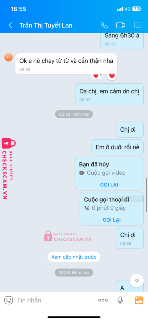 0792497574 TRAN THI TUYET LAN liobank bị cảnh báo lừa đảo scam