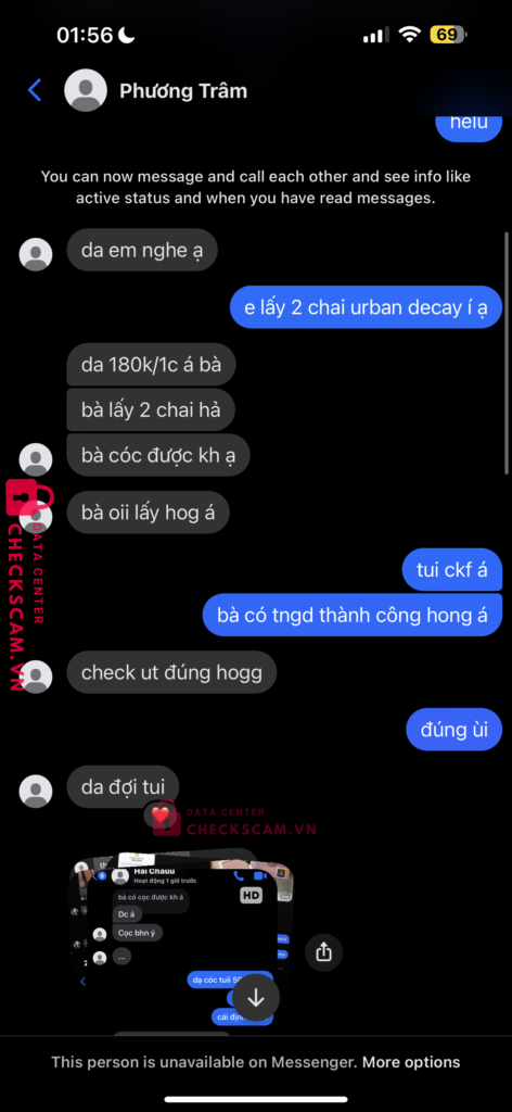 6505348697 TRAN TRUNG KHOI BIDV bị cảnh báo lừa đảo scam