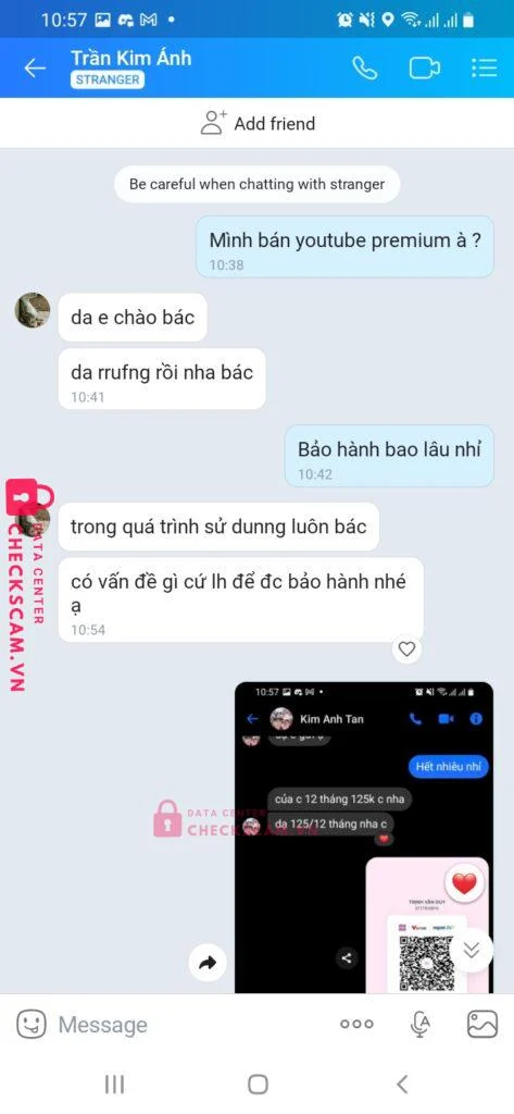 0777939815 TRINH VAN DUY Momo bị cảnh báo lừa đảo scam