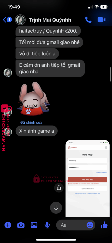 99914122005 VU VAN HAI Techcombank bị cảnh báo lừa đảo scam