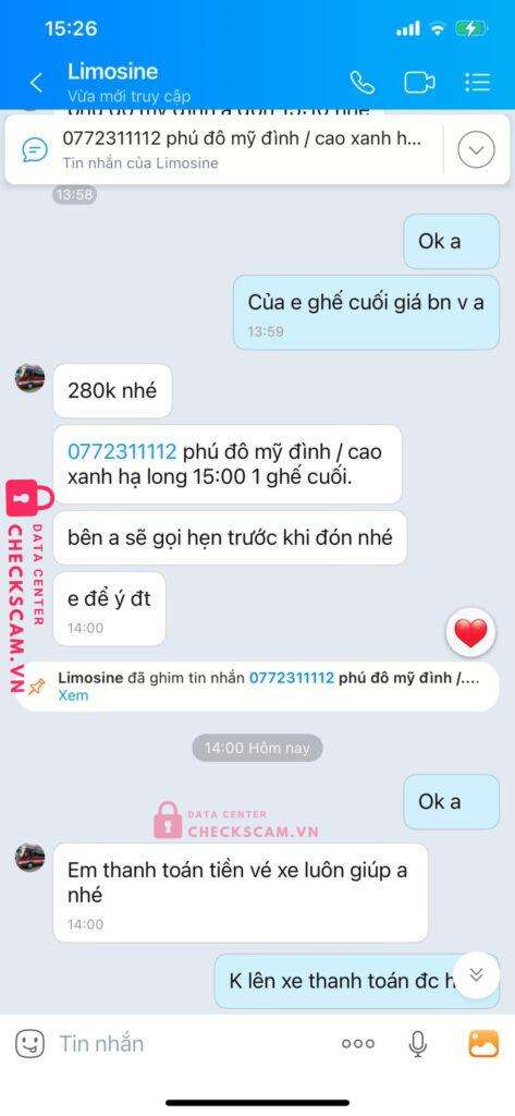0333090852 Nguyen Dac Hoan MB bị cảnh báo lừa đảo scam
