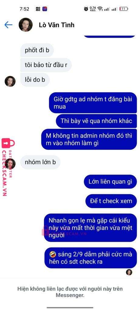 0345881831 Le Ngoc Dien MB bị cảnh báo lừa đảo scam