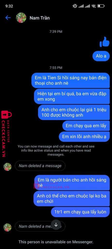 070054702343 Nguyen Thi Kieu Trinh Sacombank bị cảnh báo lừa đảo scam
