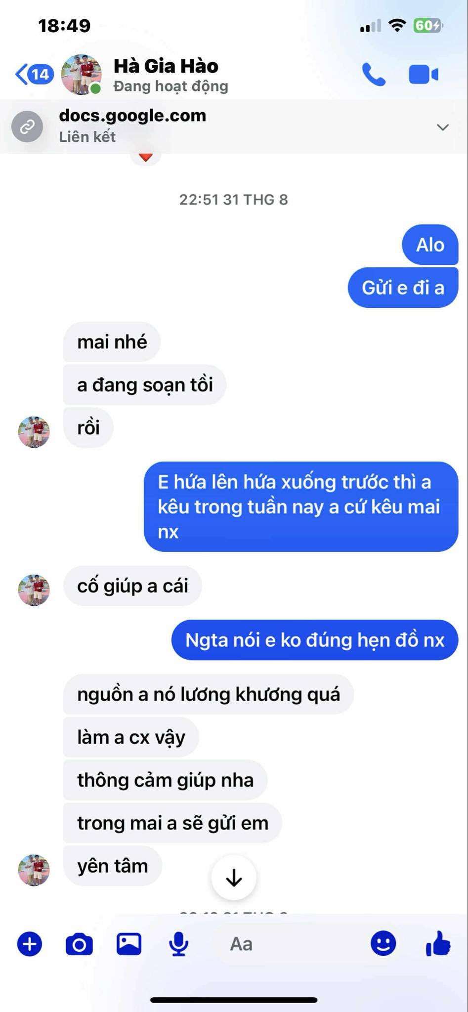 0797554645 Ha Gia Hao MB bị cảnh báo lừa đảo scam