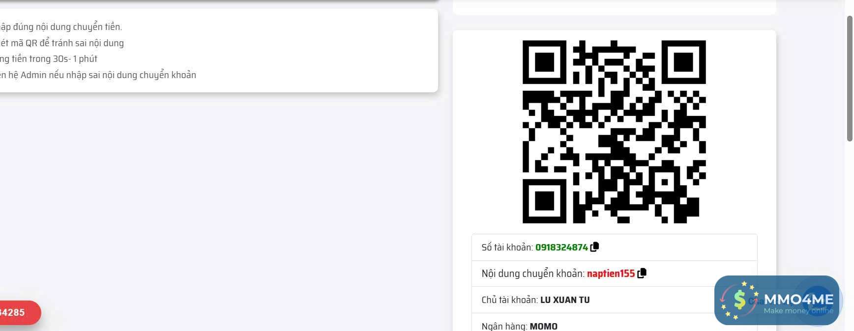 0918324874 Lu Xuan Tu Momo bị cảnh báo lừa đảo scam